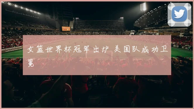 女篮世界杯冠军出炉 美国队成功卫冕