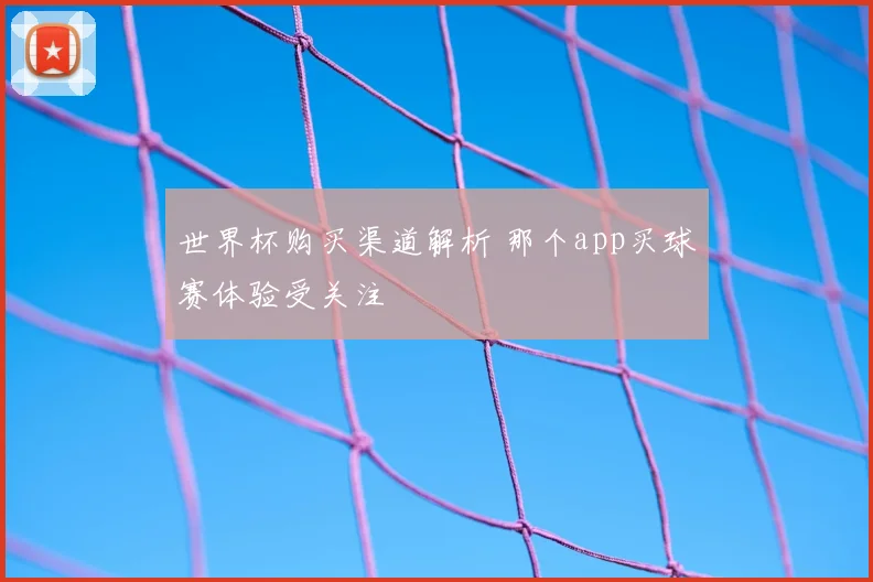 世界杯购买渠道解析 那个app买球赛体验受关注
